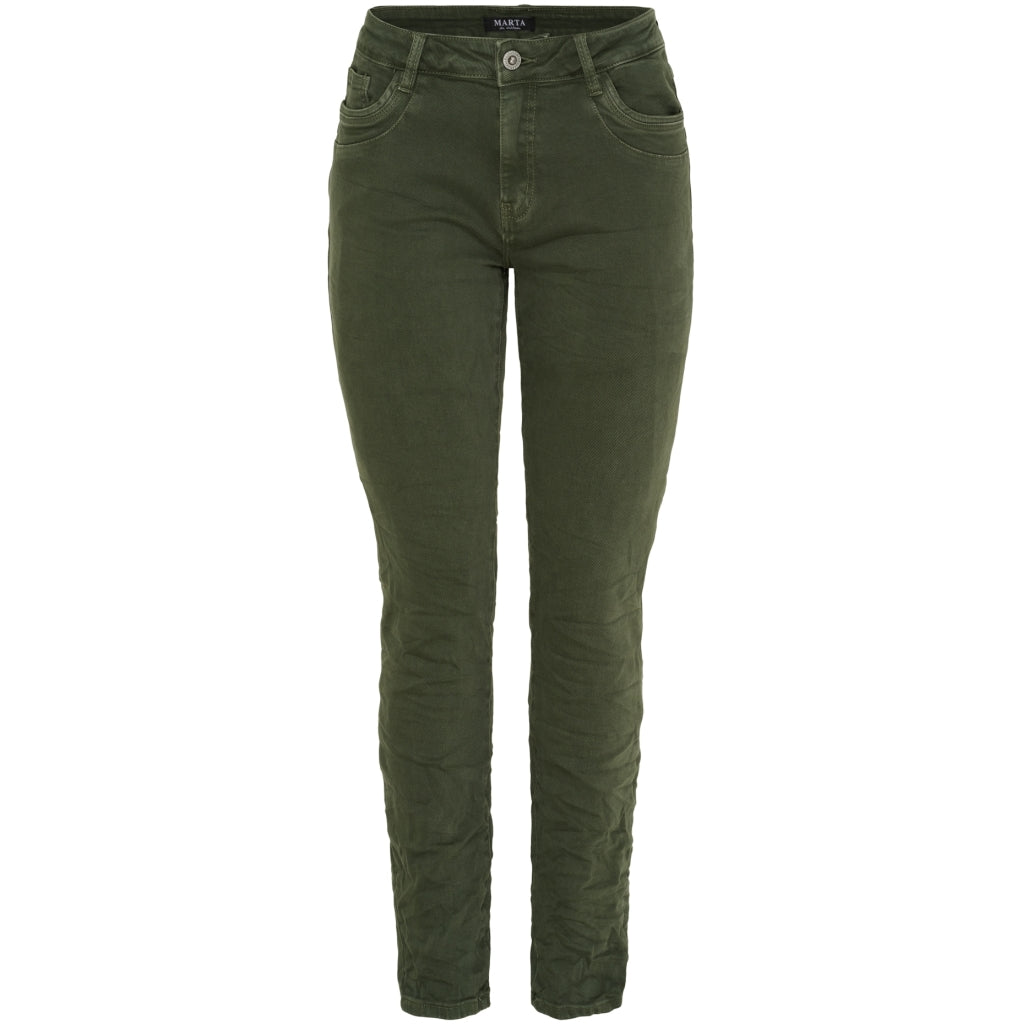 MARTA DU CHATEAU Marta du Chateau dame jeans MdcNora MDC229-8711 Jeans Military