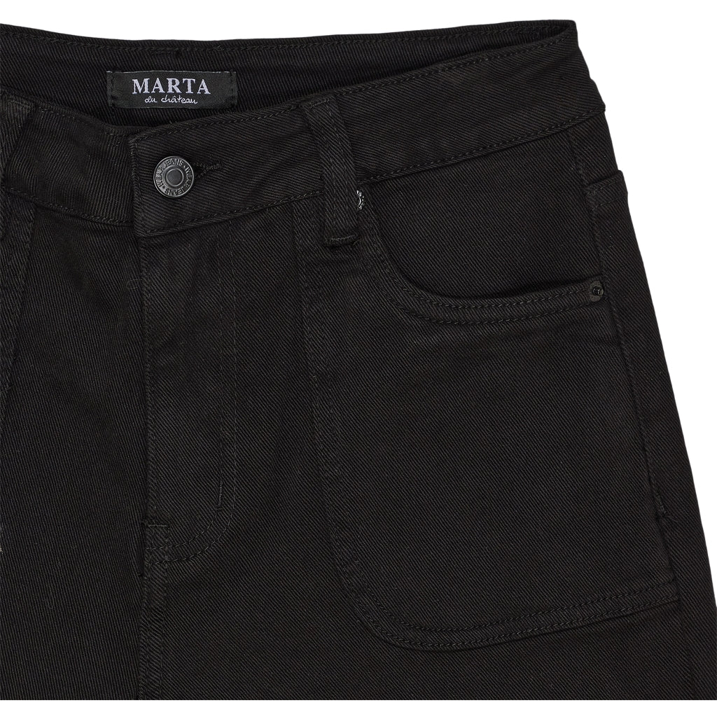 MARTA DU CHATEAU Marta du Chateau dame jeans MdcPhilomene MDC231-806 Jeans Black Denim