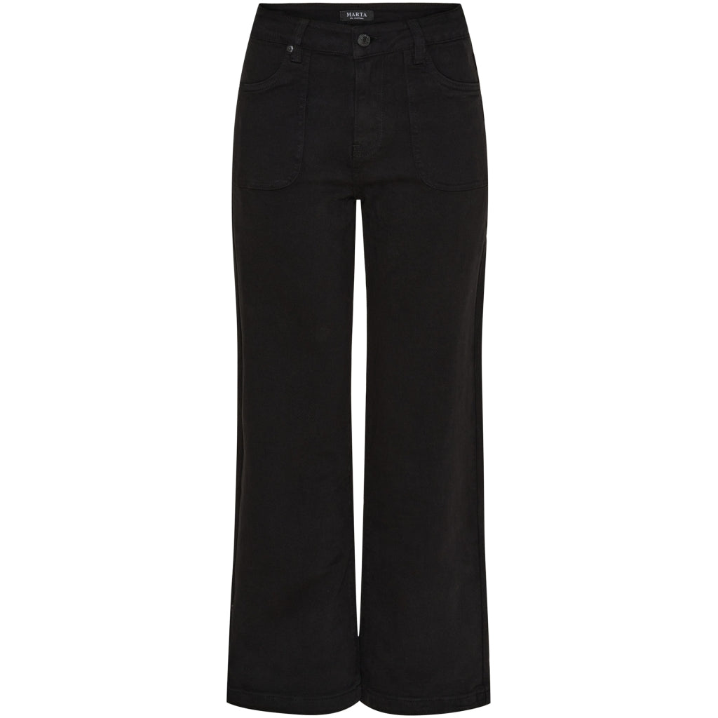 MARTA DU CHATEAU Marta du Chateau dame jeans MdcPhilomene MDC231-806 Jeans Black Denim