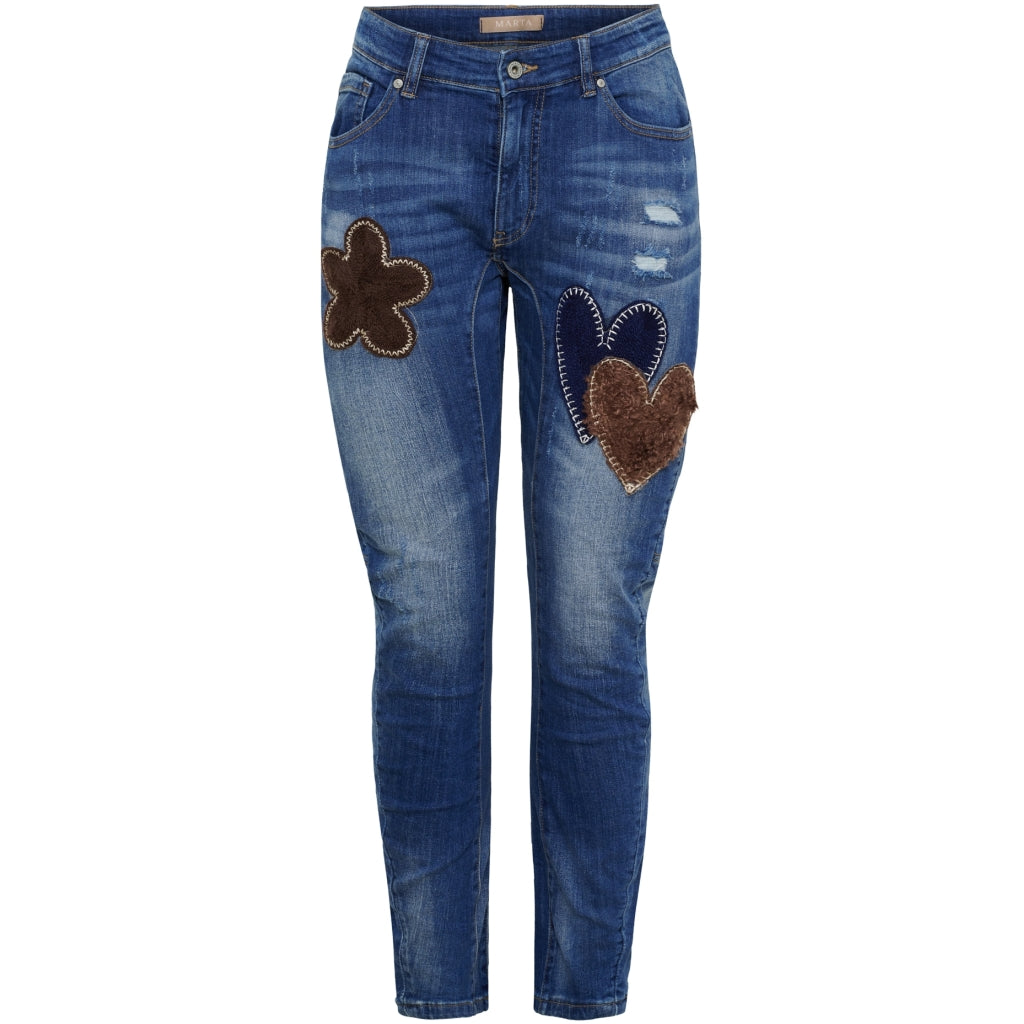 MARTA DU CHATEAU Marta du Chateau dame jeans MdcPloy SW16581 Jeans Denim