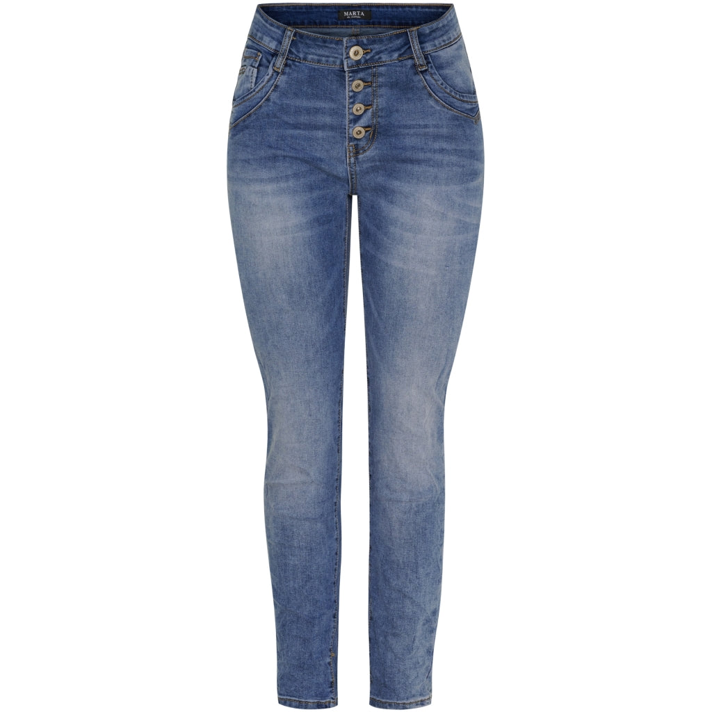 MARTA DU CHATEAU Marta du Chateau dame jeans MdcSolene MDC202-2261 Jeans Blue Denim