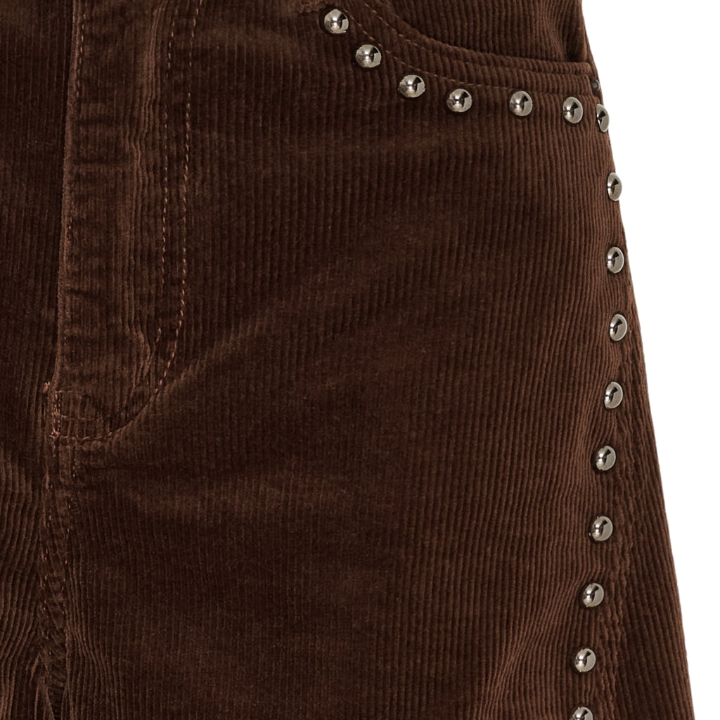 MARTA DU CHATEAU Marta du Chateau dame jeans MdcWanda MDC223-2566 Jeans Corduroy Choco