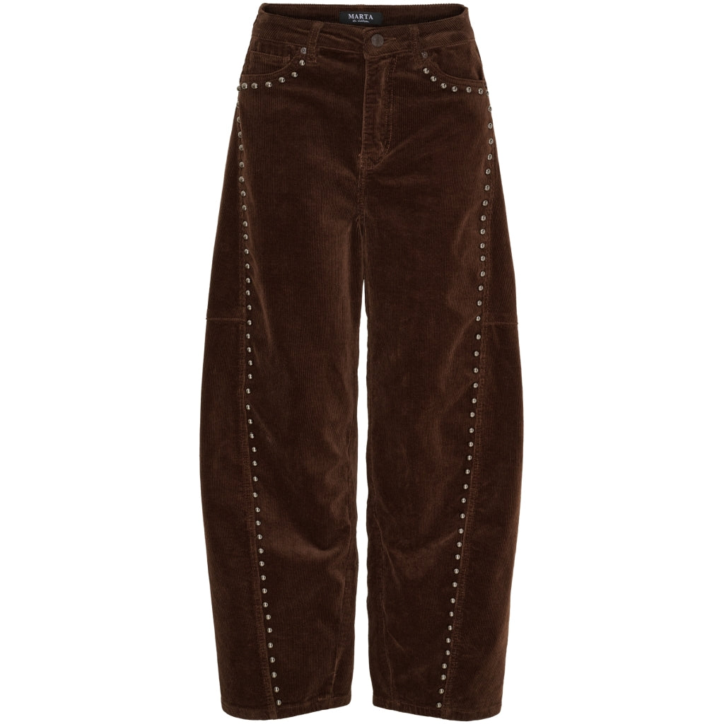 MARTA DU CHATEAU Marta du Chateau dame jeans MdcWanda MDC223-2566 Jeans Corduroy Choco