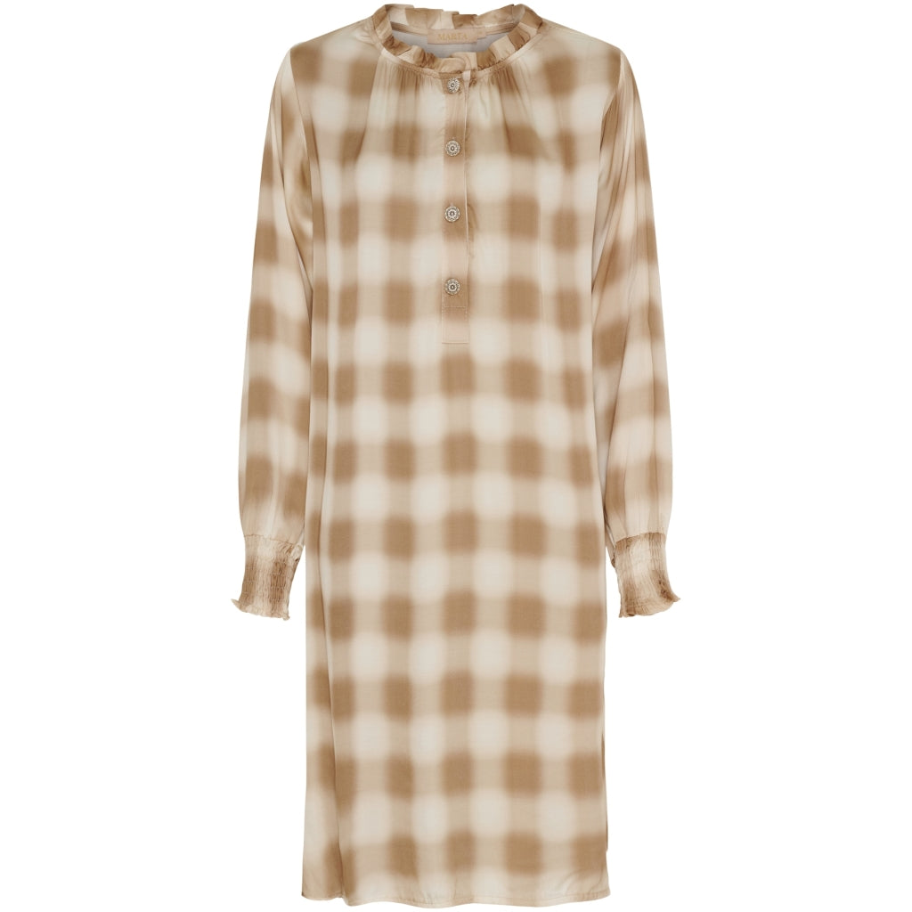 MARTA DU CHATEAU Marta du Chateau dame kjole MdcAmbrette 6677 Dress Camel