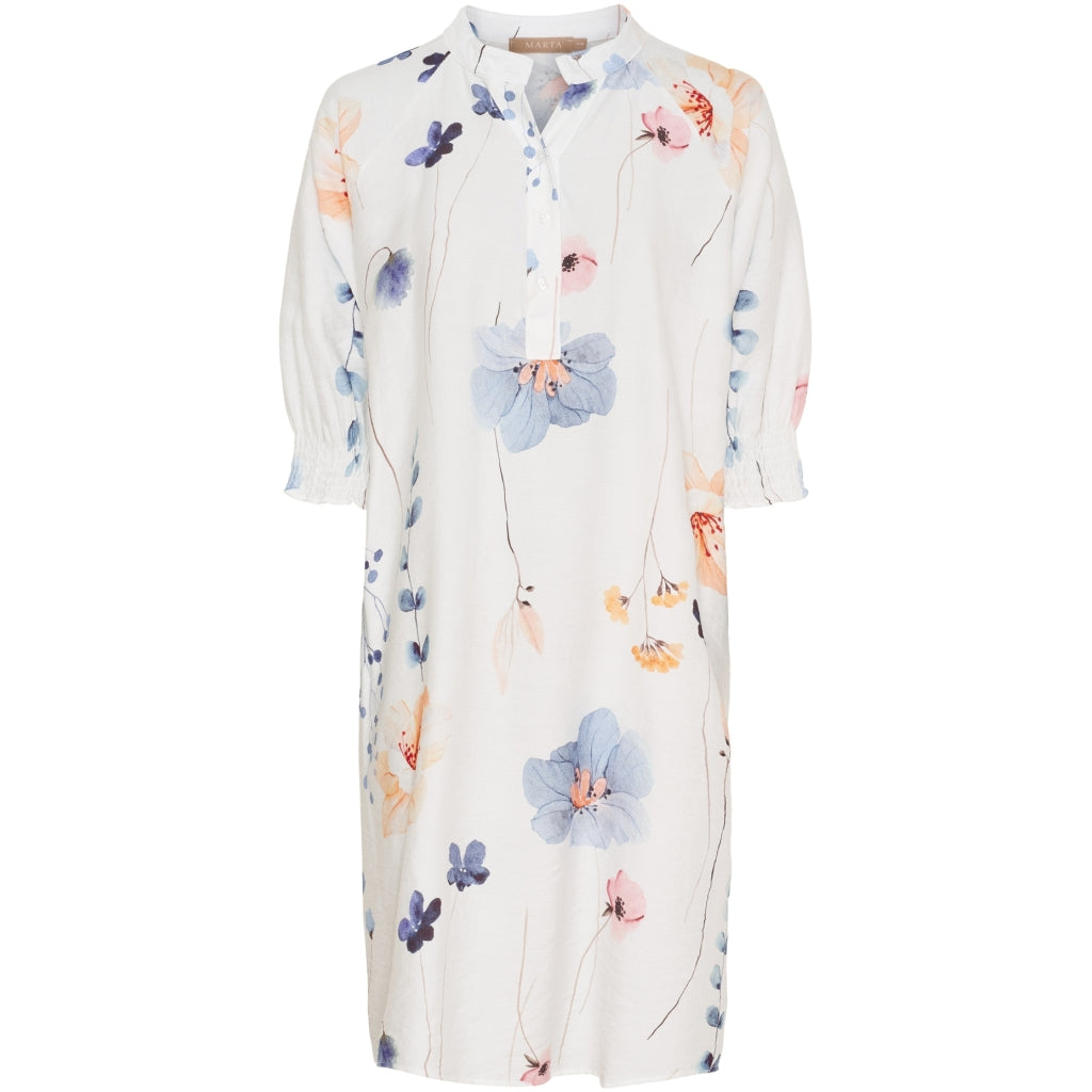 MARTA DU CHATEAU Marta du Chateau dame kjole MdcAmelia 7122 Dress Bianco1373tpq