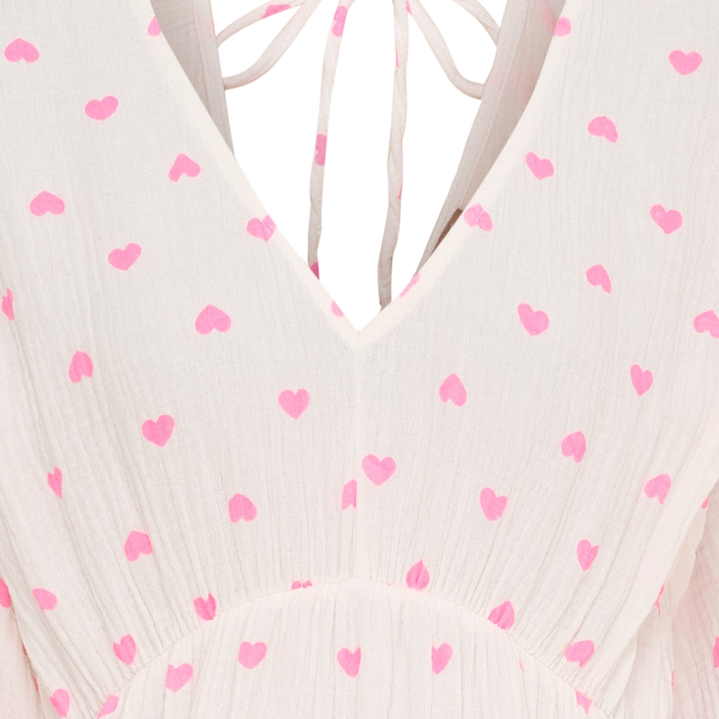MARTA DU CHATEAU Marta du Chateau dame kjole MdcAndrea 7315 Dress PINK HEART