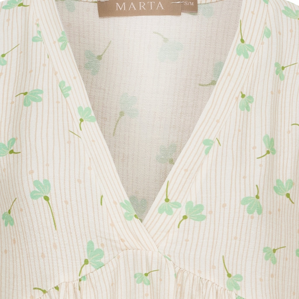 MARTA DU CHATEAU Marta du Chateau dame kjole MdcAnika 7109 Dress AquaCF0213ypV9