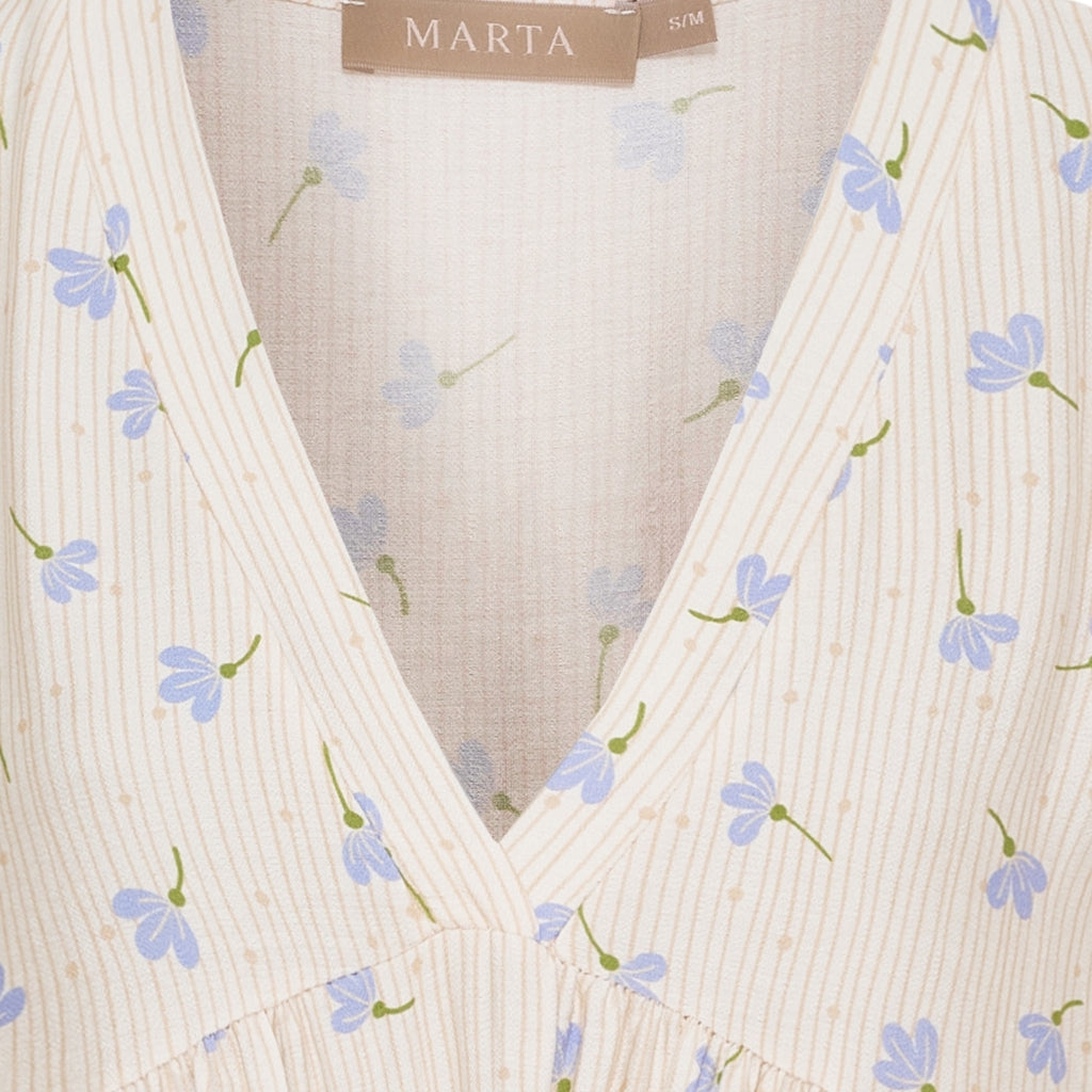 MARTA DU CHATEAU Marta du Chateau dame kjole MdcAnika 7109 Dress CelesteCF0213ypV3