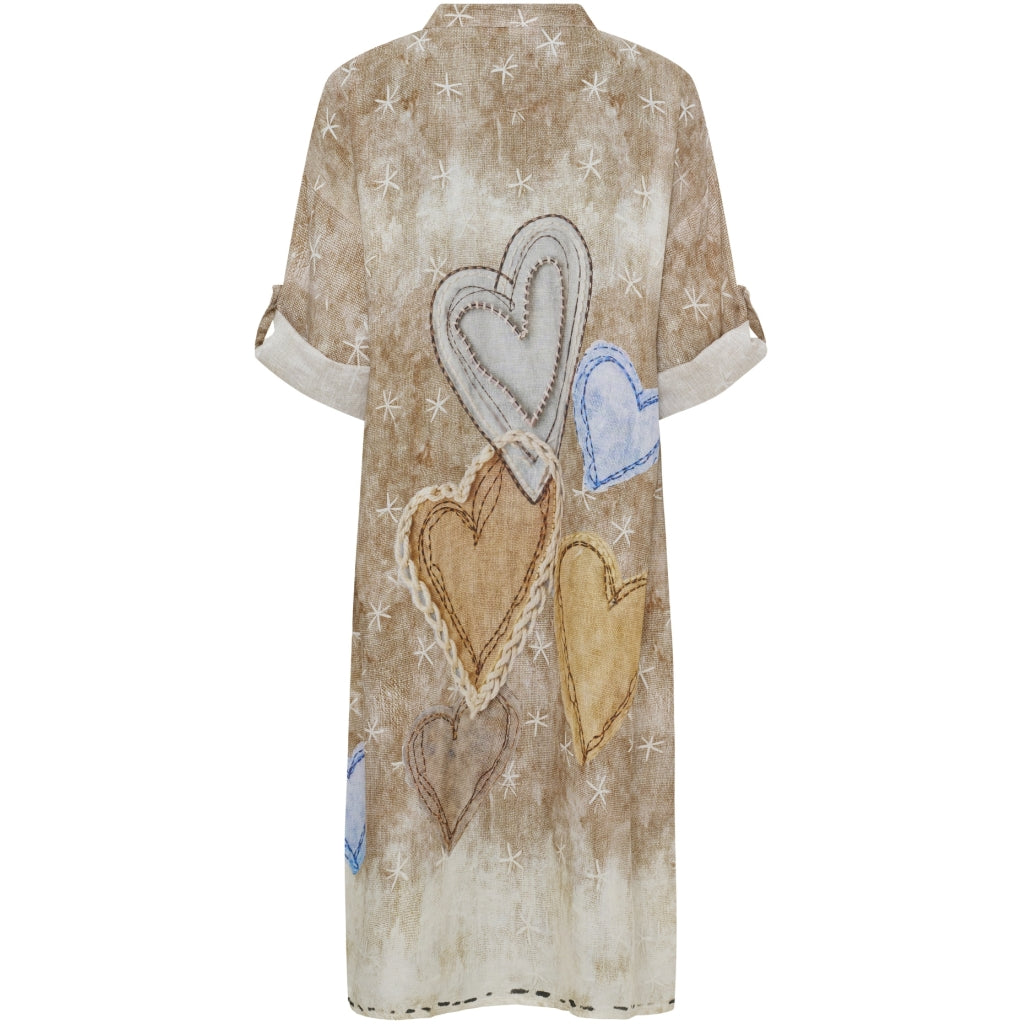 MARTA DU CHATEAU Marta du Chateau dame kjole MdcArmina 8235A Dress Marrone8435tpf