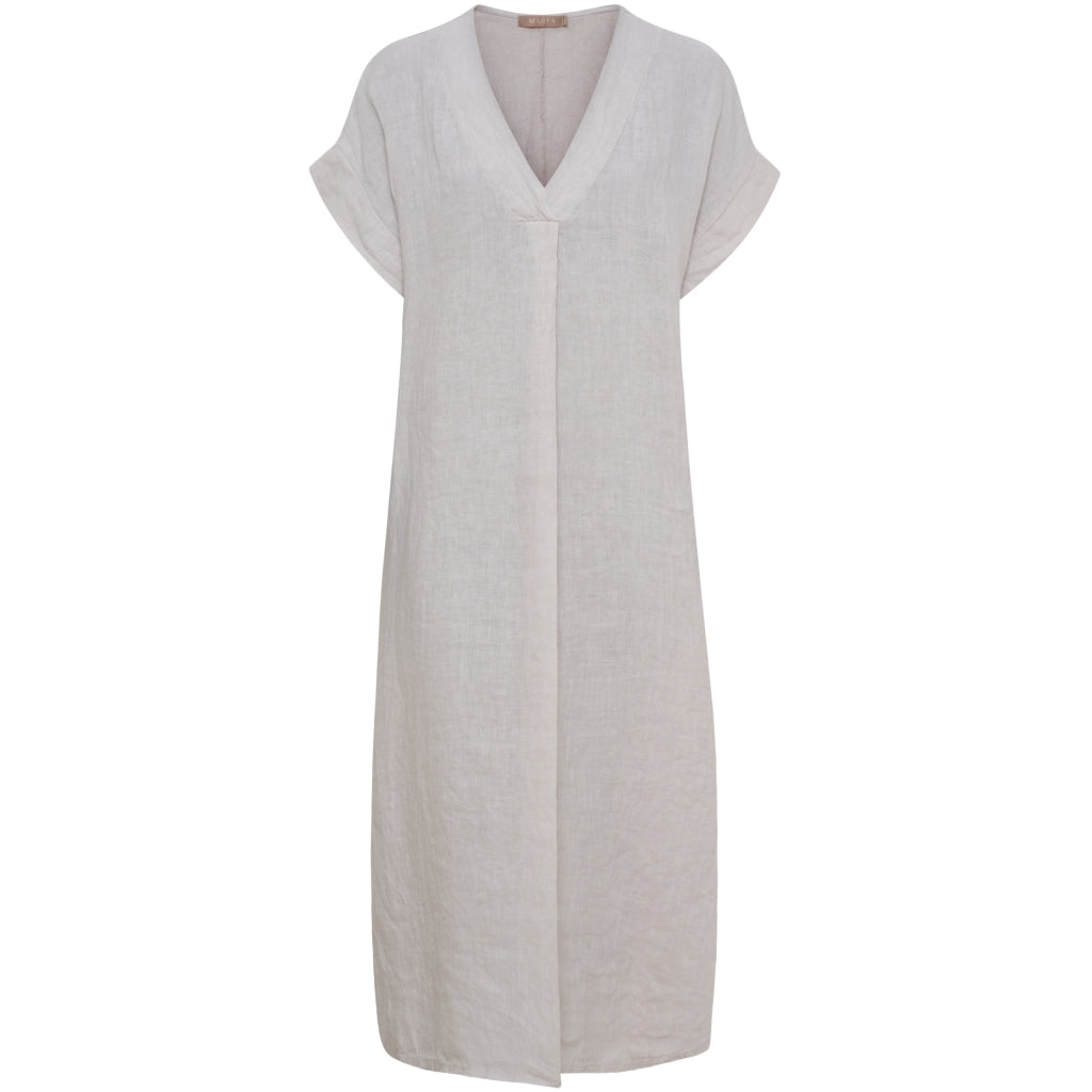 MARTA DU CHATEAU Marta du Chateau dame kjole MdcAstra TC59555M Dress Sabbia