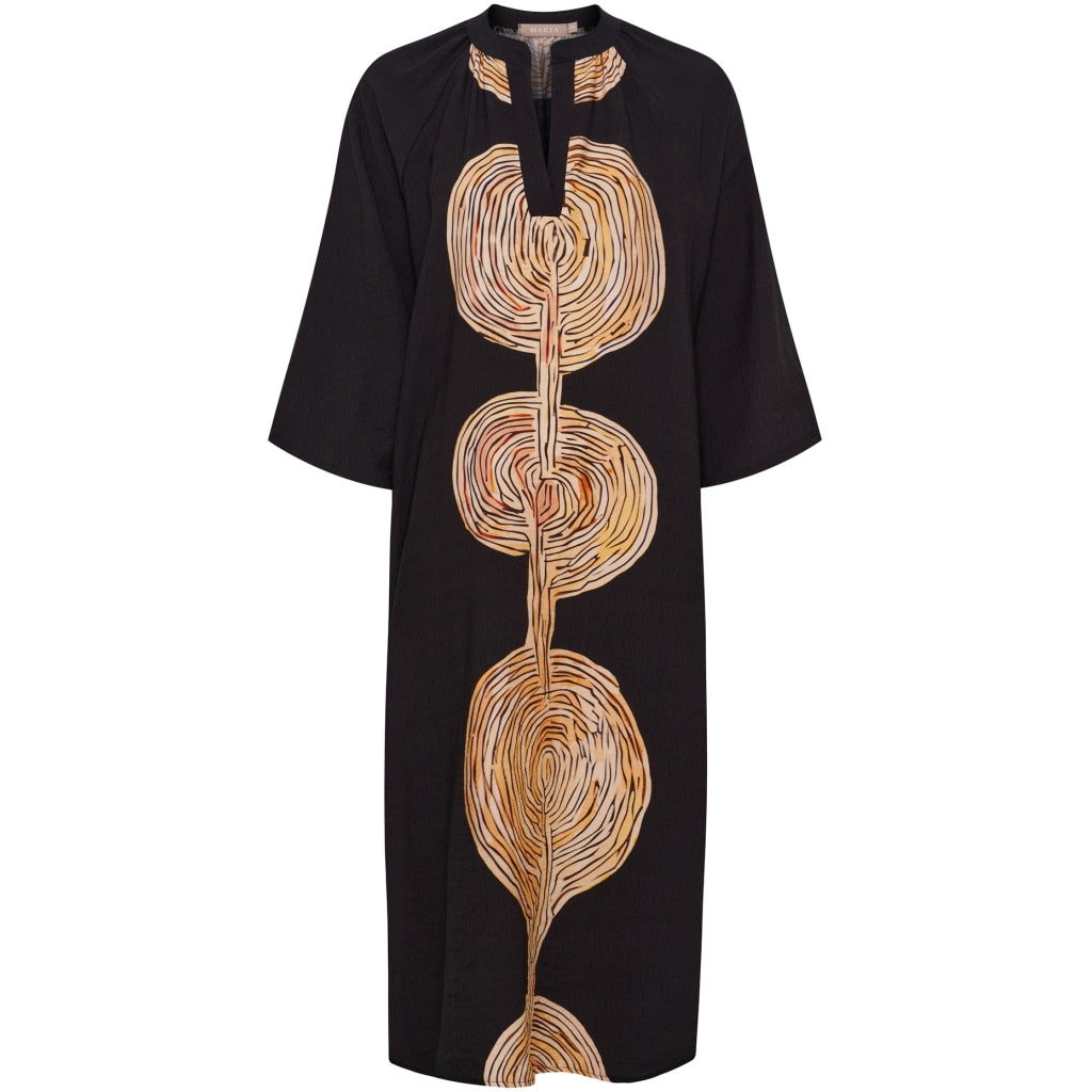 MARTA DU CHATEAU Marta du Chateau dame kjole MdcBrisa 59730 Dress Black/Beige