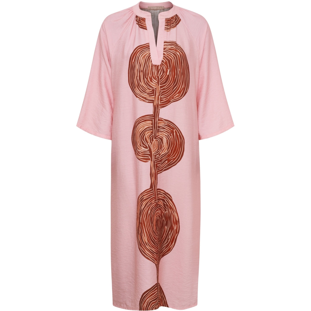 MARTA DU CHATEAU Marta du Chateau dame kjole MdcBrisa 59730 Dress Rose/Brown