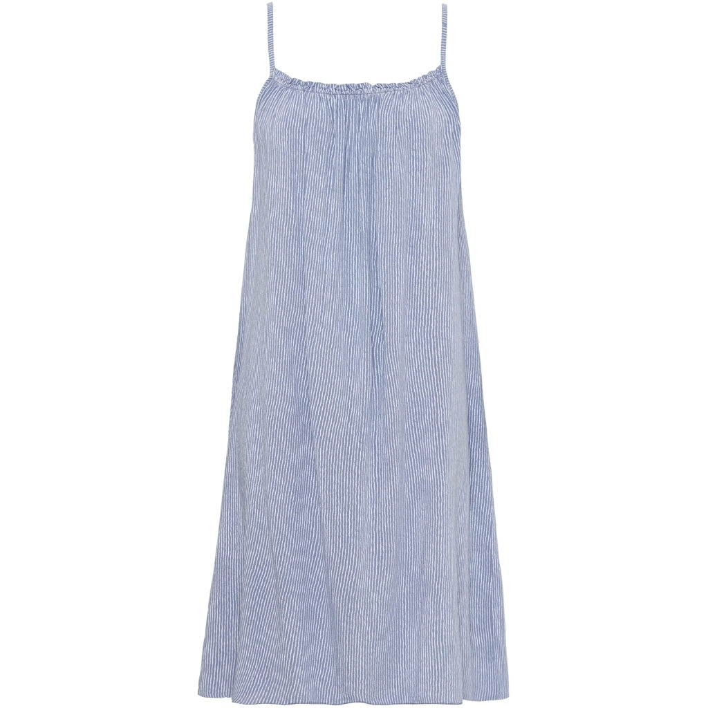 MARTA DU CHATEAU Marta du Chateau dame kjole MdcCarmen 7050 Dress Blue Jeans