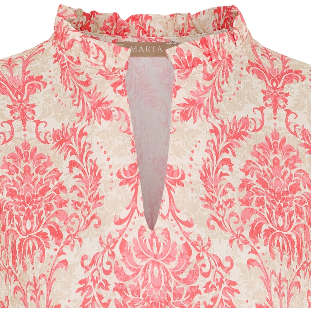 MARTA DU CHATEAU Marta du Chateau dame kjole MdcChristina 7106 Dress Corallo6207tpf