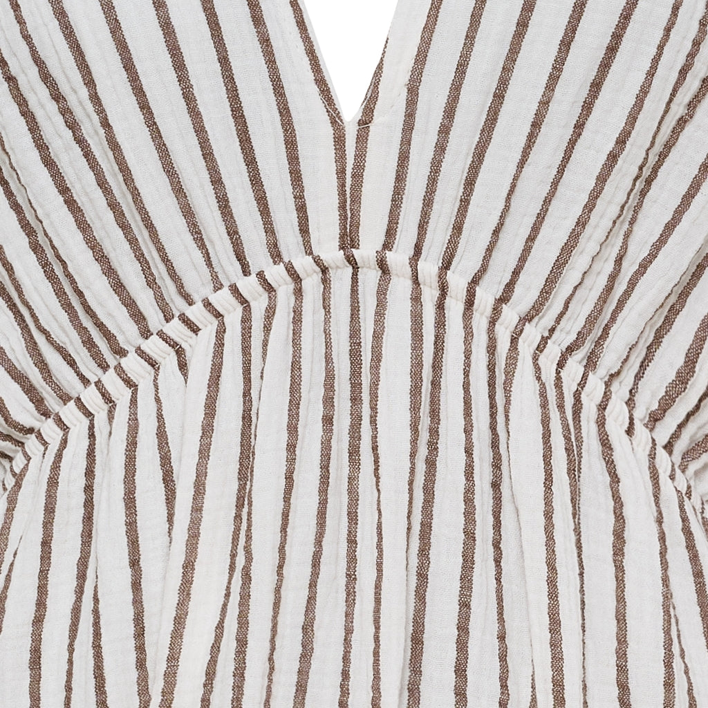 MARTA DU CHATEAU Marta du Chateau dame kjole MdcClario 84642 Dress Brown