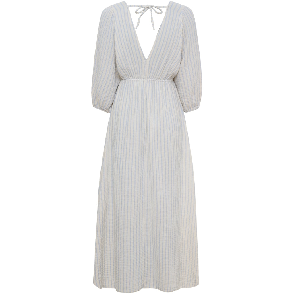 MARTA DU CHATEAU Marta du Chateau dame kjole MdcClario 84642 Dress Sky Blue/Burro