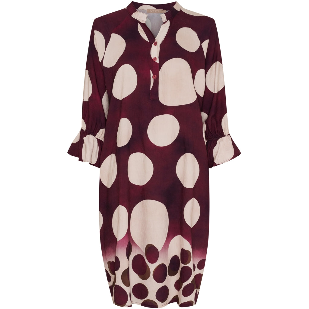 MARTA DU CHATEAU Marta du Chateau dame kjole MdcCypress 7636 Dress VinoEZ552DB