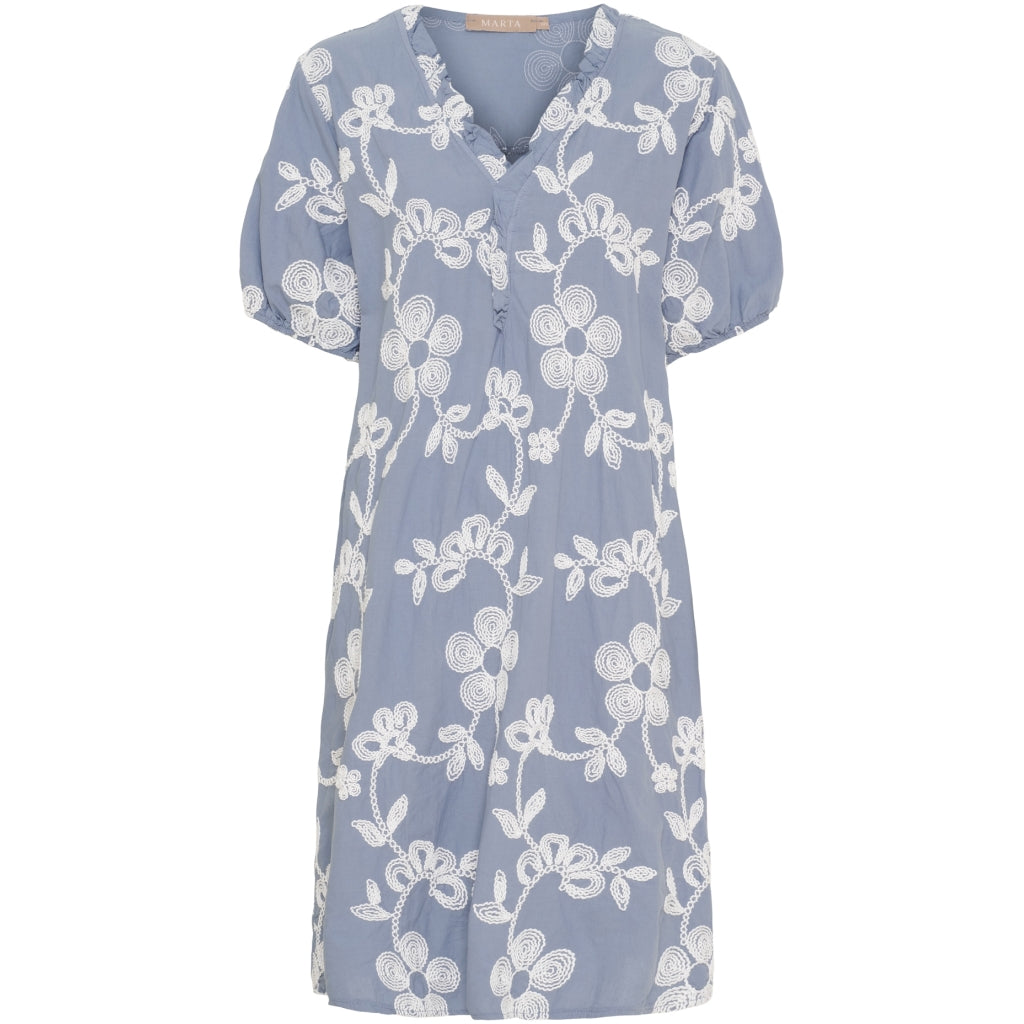 MARTA DU CHATEAU Marta du Chateau dame kjole MdcDaniela 7069 Dress Jeans410