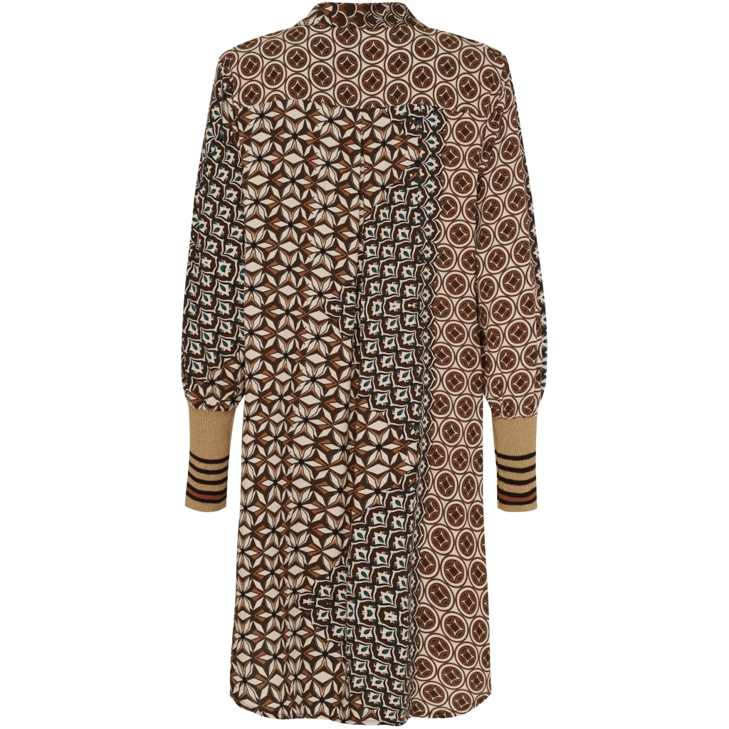 MARTA DU CHATEAU Marta du Chateau dame kjole MdcDominika 25185 Dress MarroneAG756BA