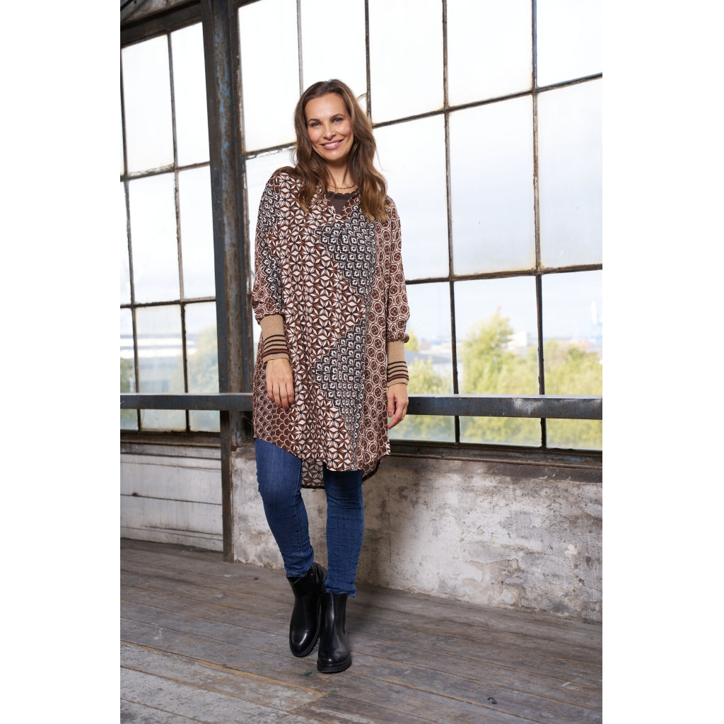 MARTA DU CHATEAU Marta du Chateau dame kjole MdcDominika 25185 Dress MarroneAG756BA