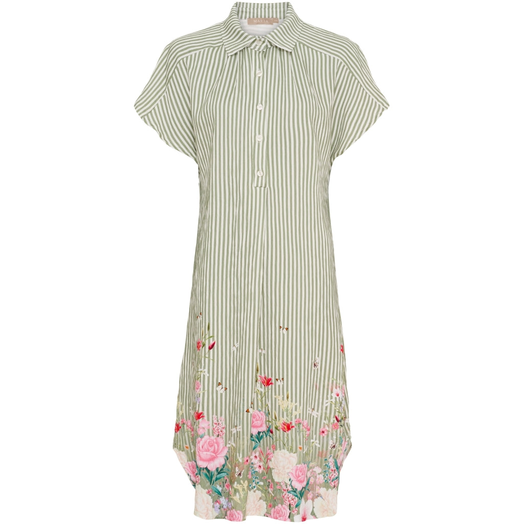 MARTA DU CHATEAU Marta du Chateau dame kjole MdcFelisa 7357 Dress Kaki4937tpg