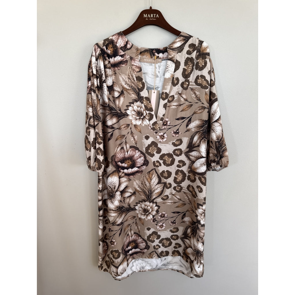 MARTA DU CHATEAU Marta du Chateau dame kjole MdcGoldie 7474 Dress Camello1948ppg