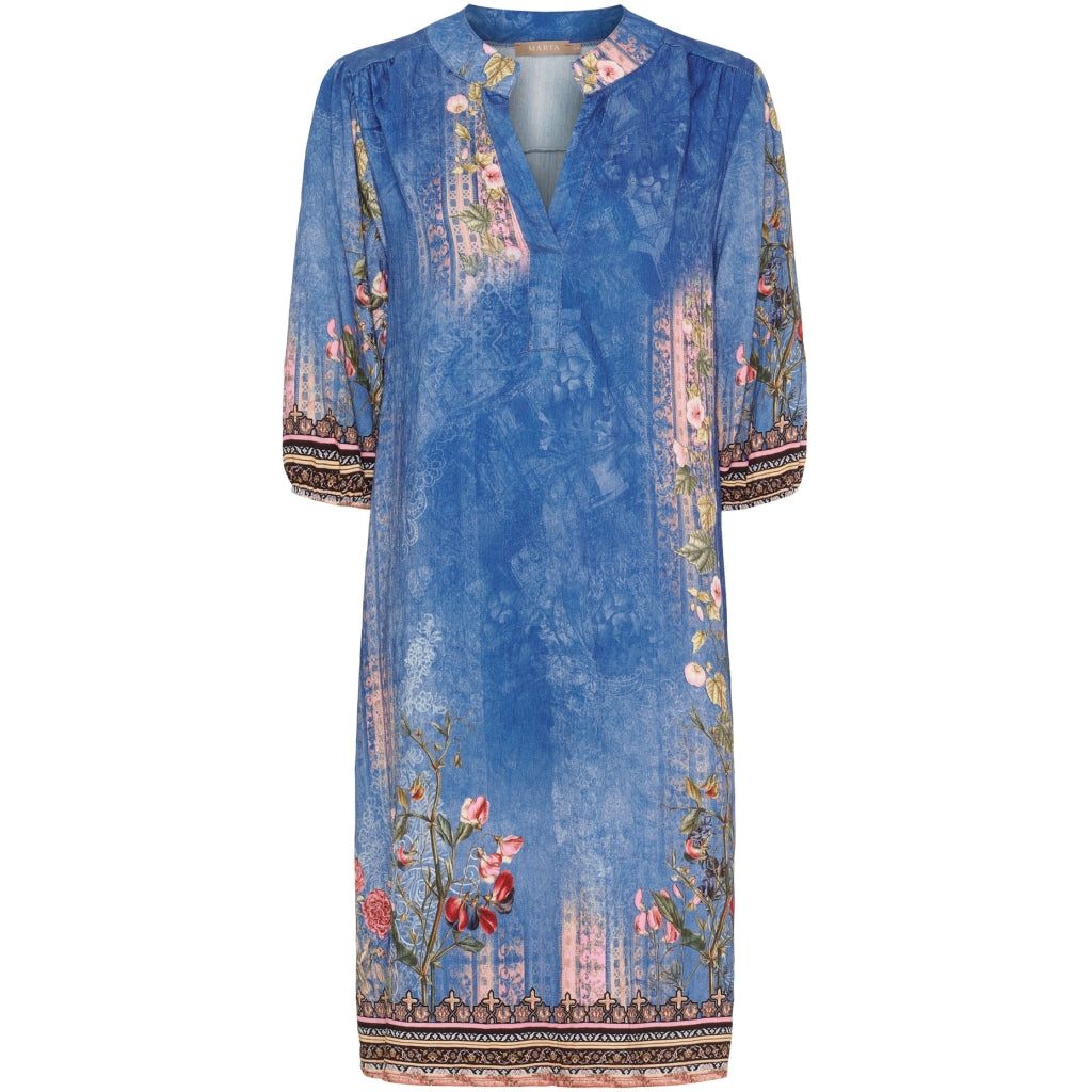 MARTA DU CHATEAU Marta du Chateau dame kjole MdcGoldie 7474 Dress Jeans5295tpg