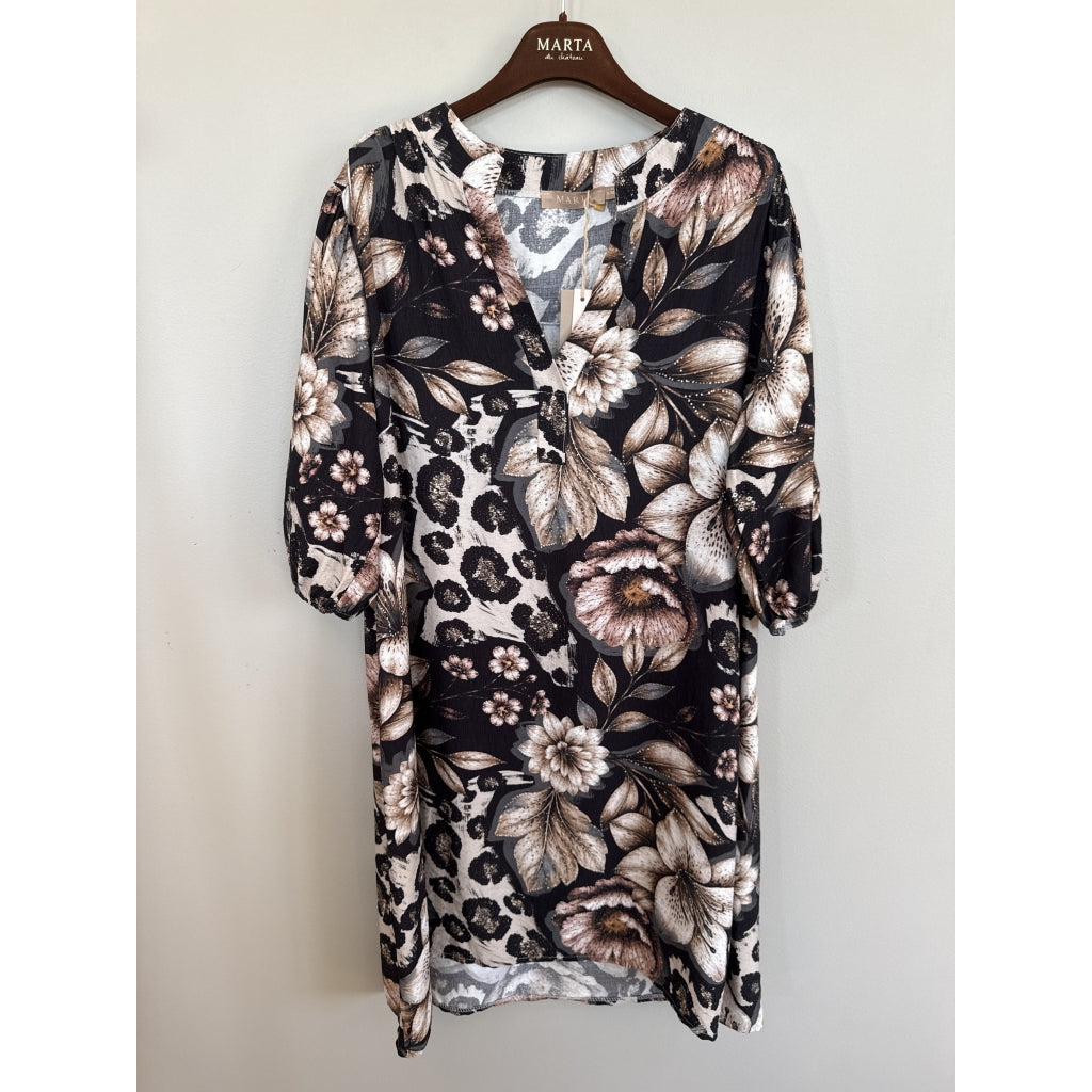 MARTA DU CHATEAU Marta du Chateau dame kjole MdcGoldie 7474 Dress Nero1948ppg