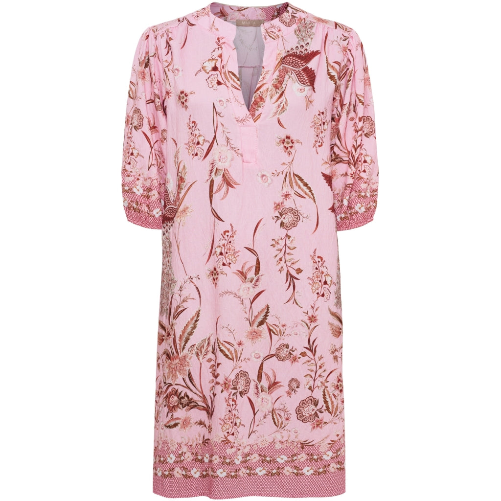 MARTA DU CHATEAU Marta du Chateau dame kjole MdcGoldie 7474 Dress Rosa3142tps