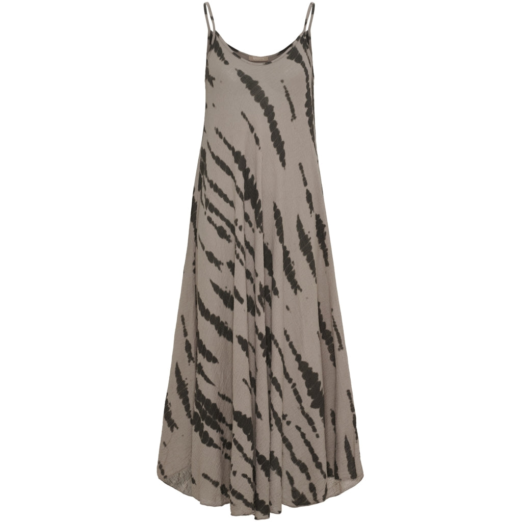 MARTA DU CHATEAU Marta du Chateau dame kjole MdcKarina 65147 Dress Stampa Fango