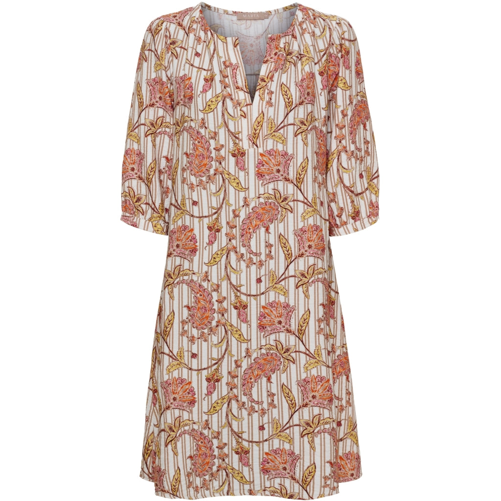 MARTA DU CHATEAU Marta du Chateau dame kjole MdcKianna 8219 Dress Camel6369tpk