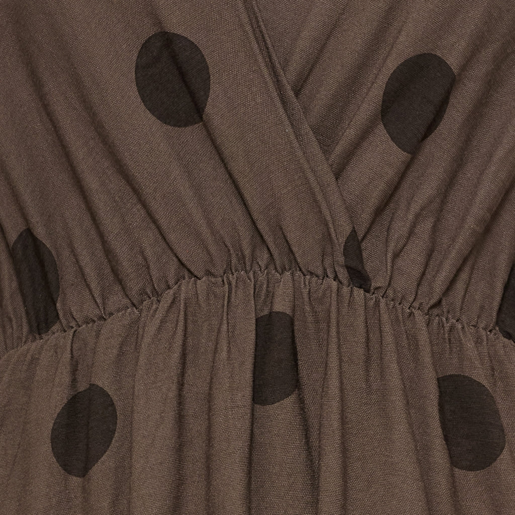 MARTA DU CHATEAU Marta du Chateau dame kjole MdcLinetta 23126 Dress Brown