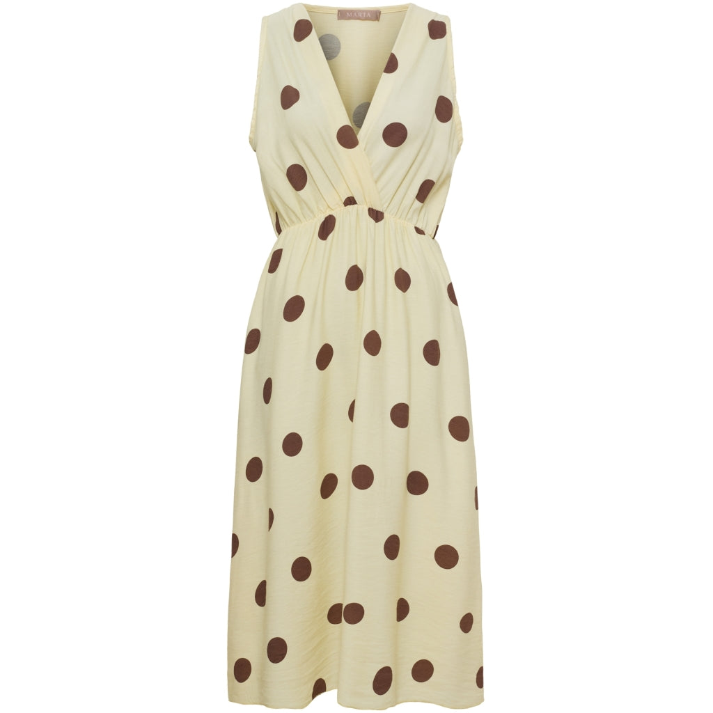 MARTA DU CHATEAU Marta du Chateau dame kjole MdcLinetta 23126 Dress Yellow