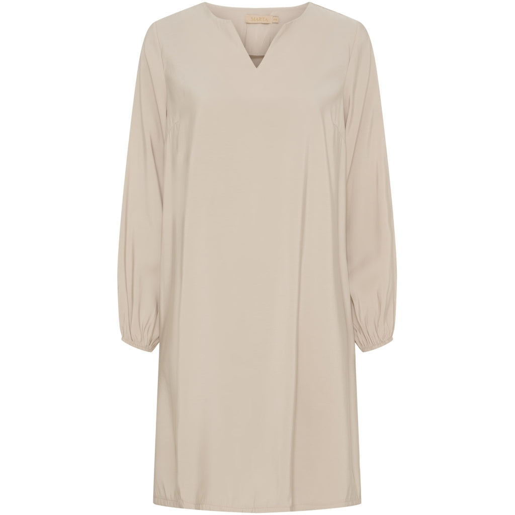 MARTA DU CHATEAU Marta du Chateau dame kjole MdcLouison 39786 Dress Beige32