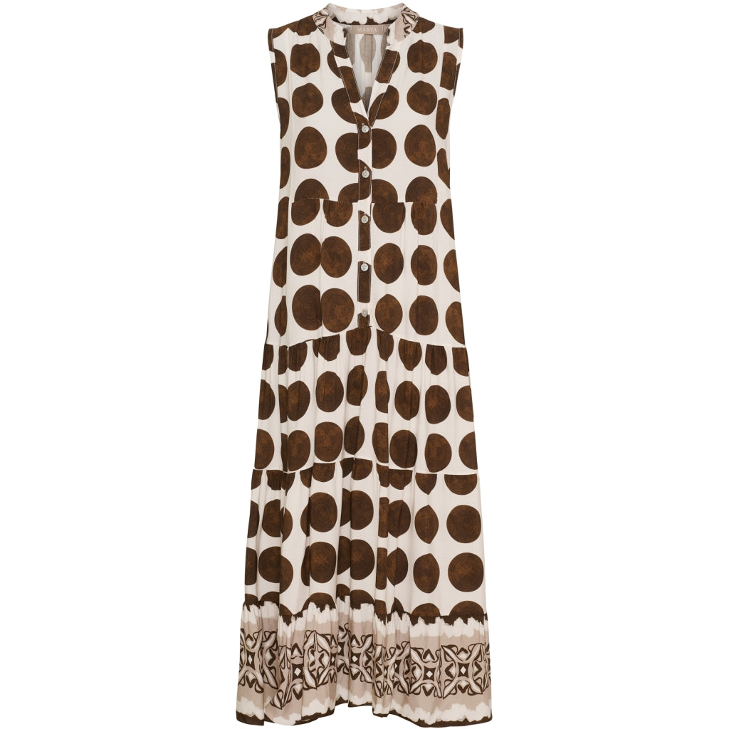 MARTA DU CHATEAU Marta du Chateau dame kjole MdcLucie 259153 Dress Beige/MoroAMioe431