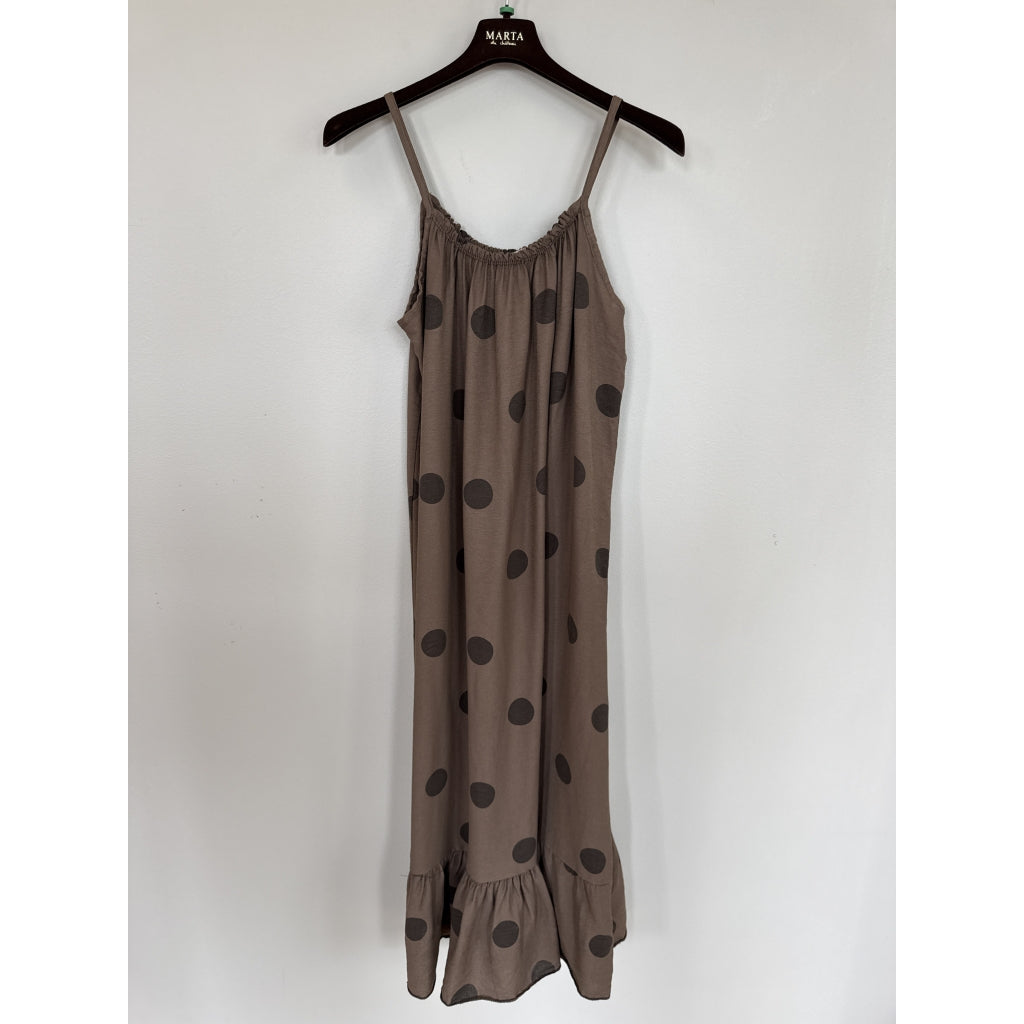 MARTA DU CHATEAU Marta du Chateau dame kjole MdcLuliana 23106 Dress Brown