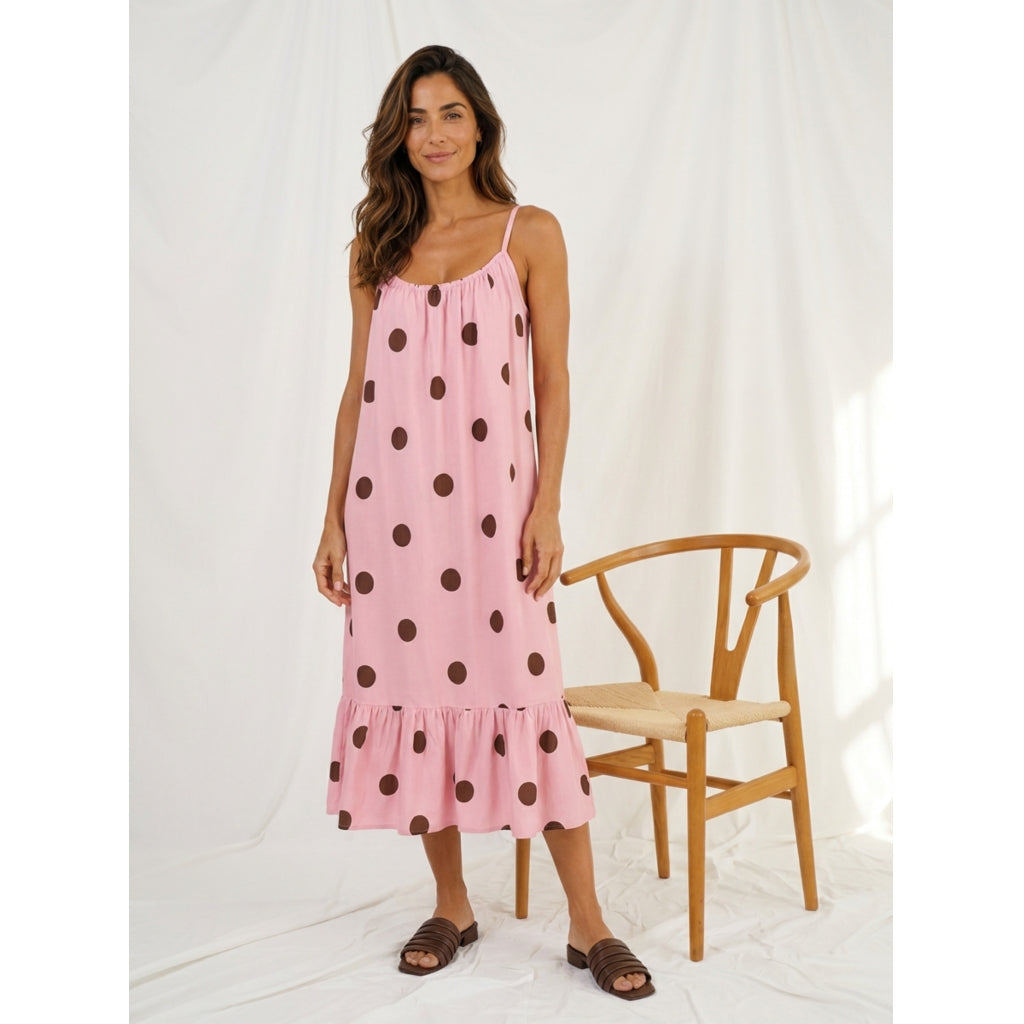 MARTA DU CHATEAU Marta du Chateau dame kjole MdcLuliana 23106 Dress Pink