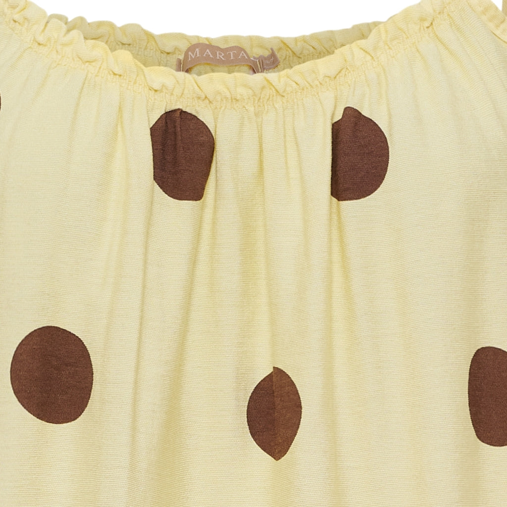 MARTA DU CHATEAU Marta du Chateau dame kjole MdcLuliana 23106 Dress Yellow