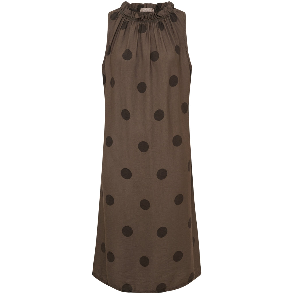 MARTA DU CHATEAU Marta du Chateau dame kjole MdcLuppa 2315B Dress Brown