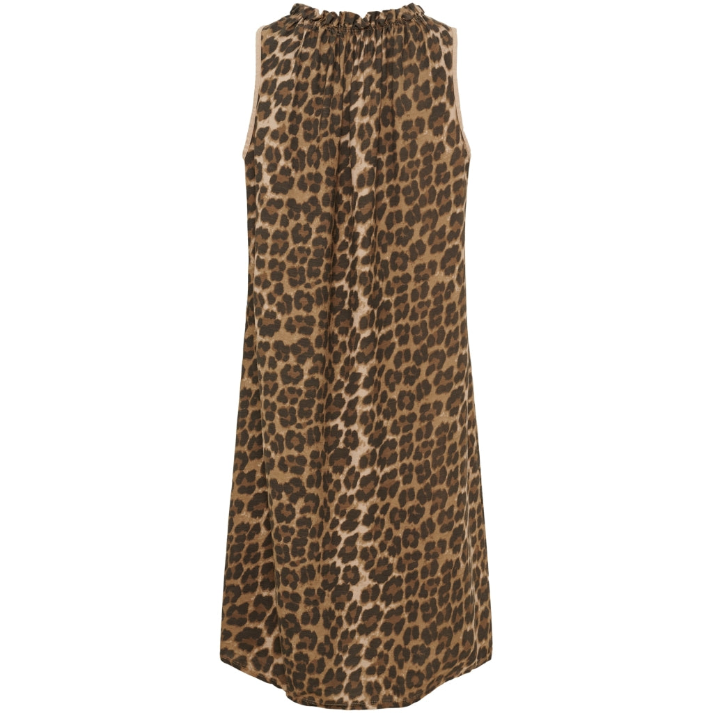 MARTA DU CHATEAU Marta du Chateau dame kjole MdcLuppa 2315B Dress Camello Leo