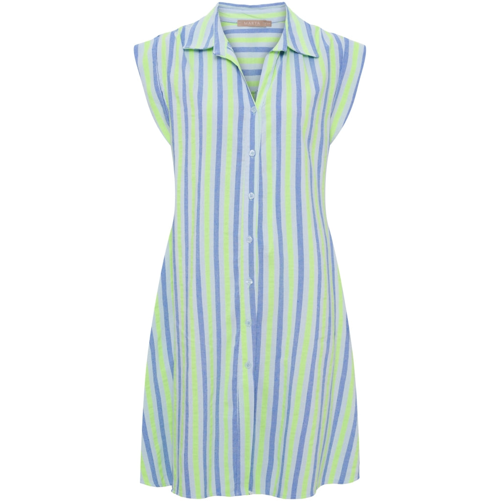 MARTA DU CHATEAU Marta du Chateau dame kjole MdcMalia 8356 Dress Blue