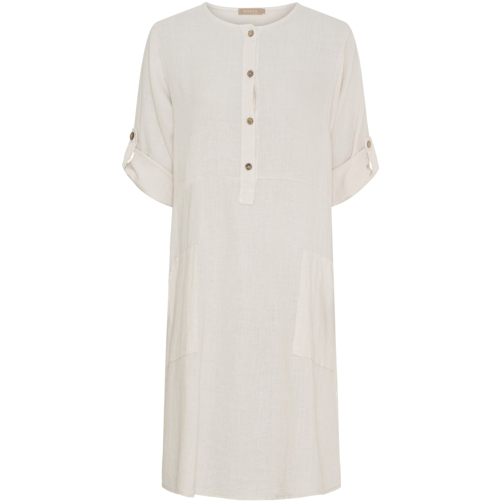 MARTA DU CHATEAU Marta du Chateau dame kjole MdcMariella 259088 Dress Sabbia1752