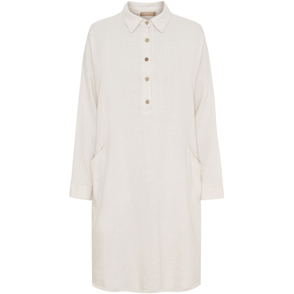 MARTA DU CHATEAU Marta du Chateau dame kjole MdcMiranda 259106 Dress Sabbia1752