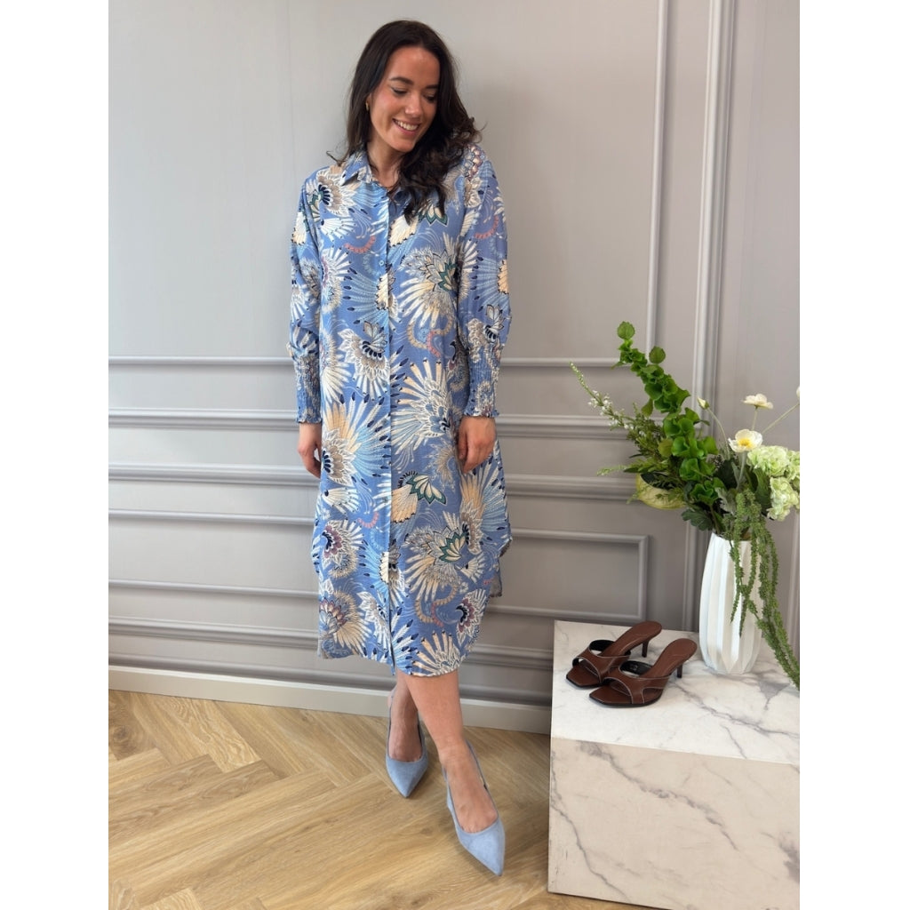 MARTA DU CHATEAU Marta du Chateau dame kjole MdcMoss 7617- Dress Jeans7663tpg