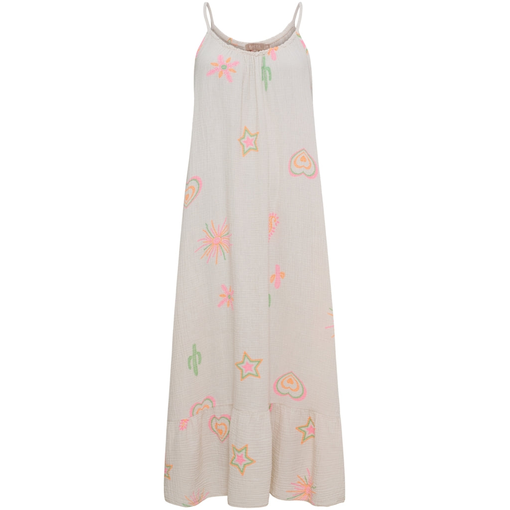 MARTA DU CHATEAU Marta du Chateau dame kjole MdcPalina 25814M Dress Beige