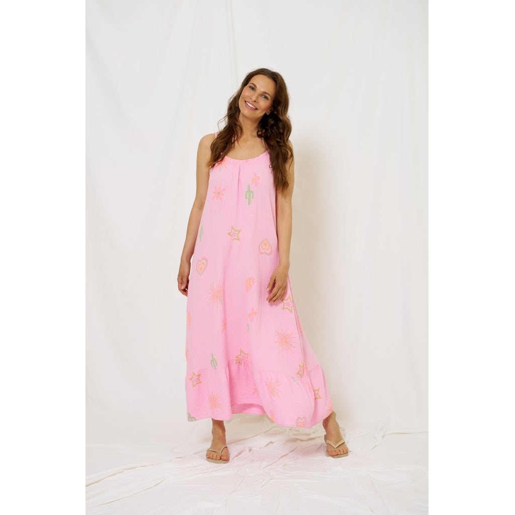 MARTA DU CHATEAU Marta du Chateau dame kjole MdcPalina 25814M Dress Pink