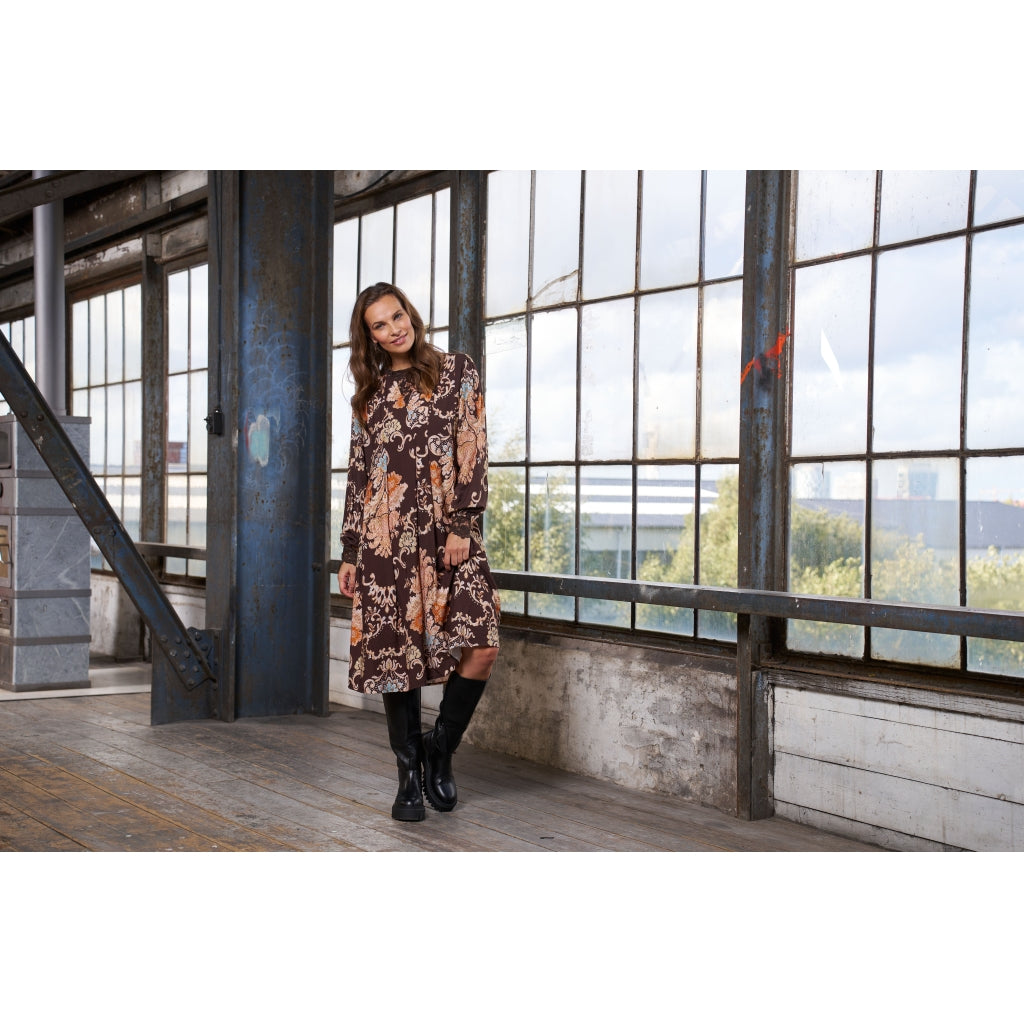 MARTA DU CHATEAU Marta du Chateau dame kjole MdcParsley 7622 Dress Marrone2891tps