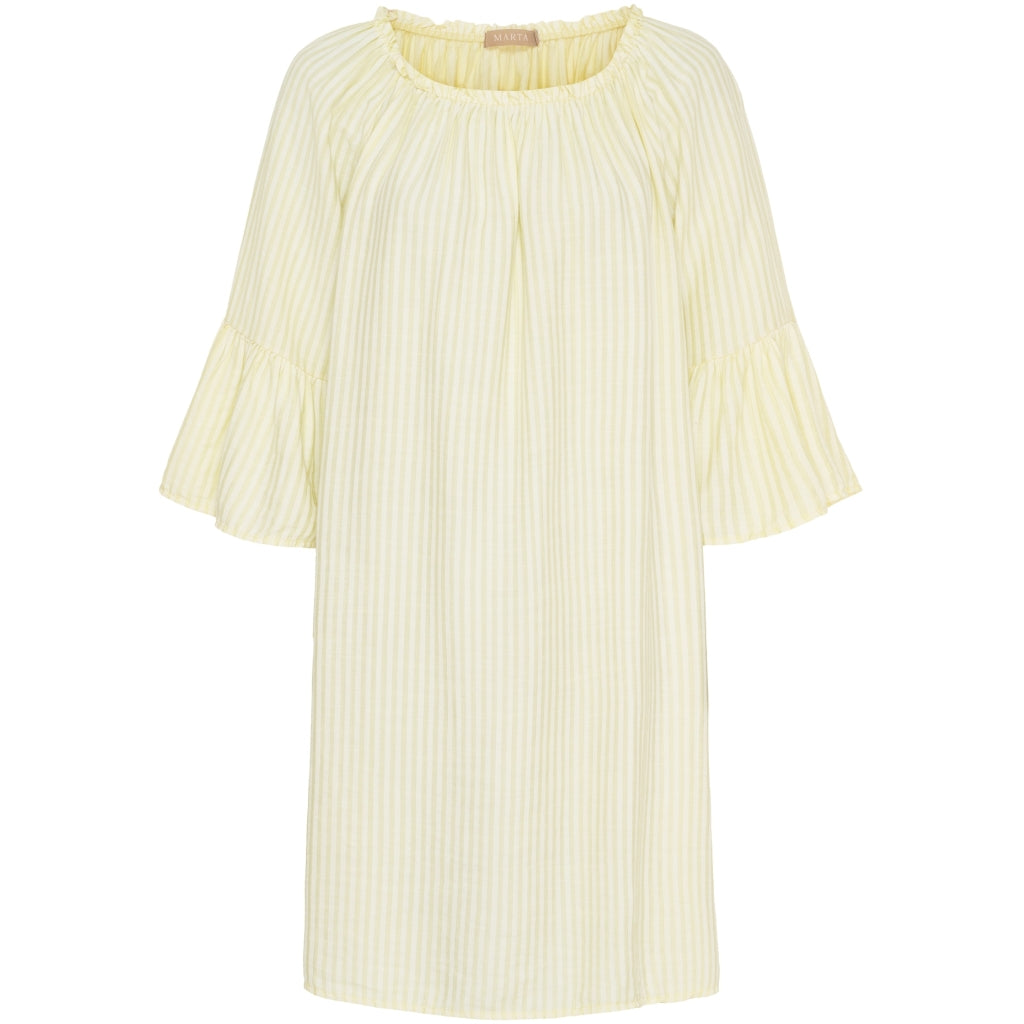 MARTA DU CHATEAU Marta du Chateau dame kjole MdcRomina 21592 Dress Light Yellow