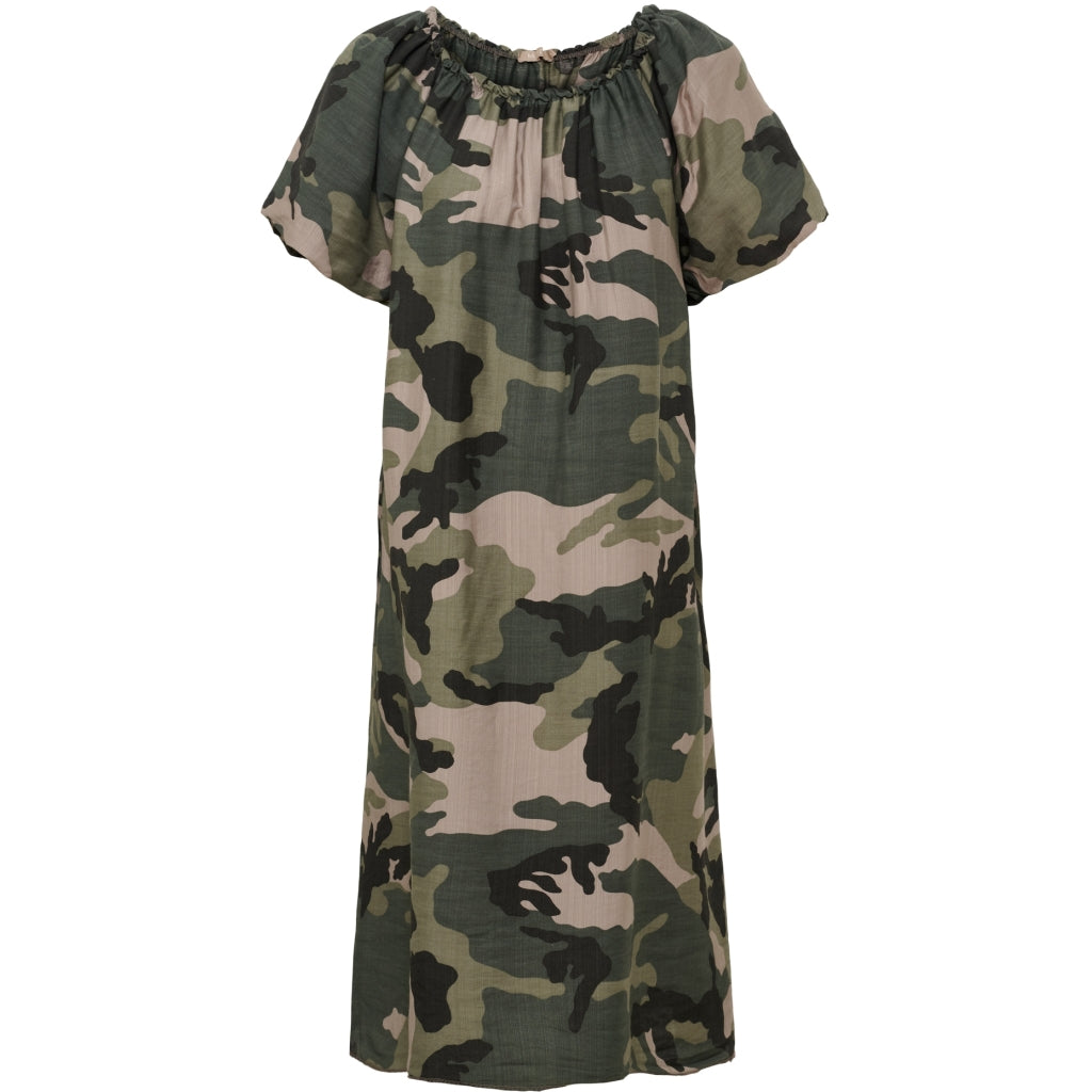MARTA DU CHATEAU Marta du Chateau dame kjole MdcSarai 26153 Dress Military6