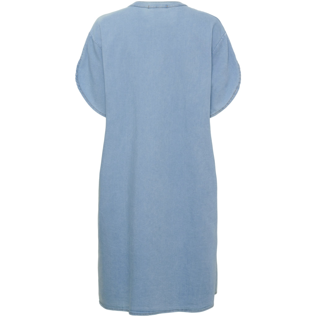MARTA DU CHATEAU Marta du Chateau dame kjole MdcSofina SW59699 Dress Light denim
